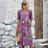 Susana - Vestido Midi Vibrante