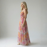 Catarina - Vestido Maxi Suave Envolvente