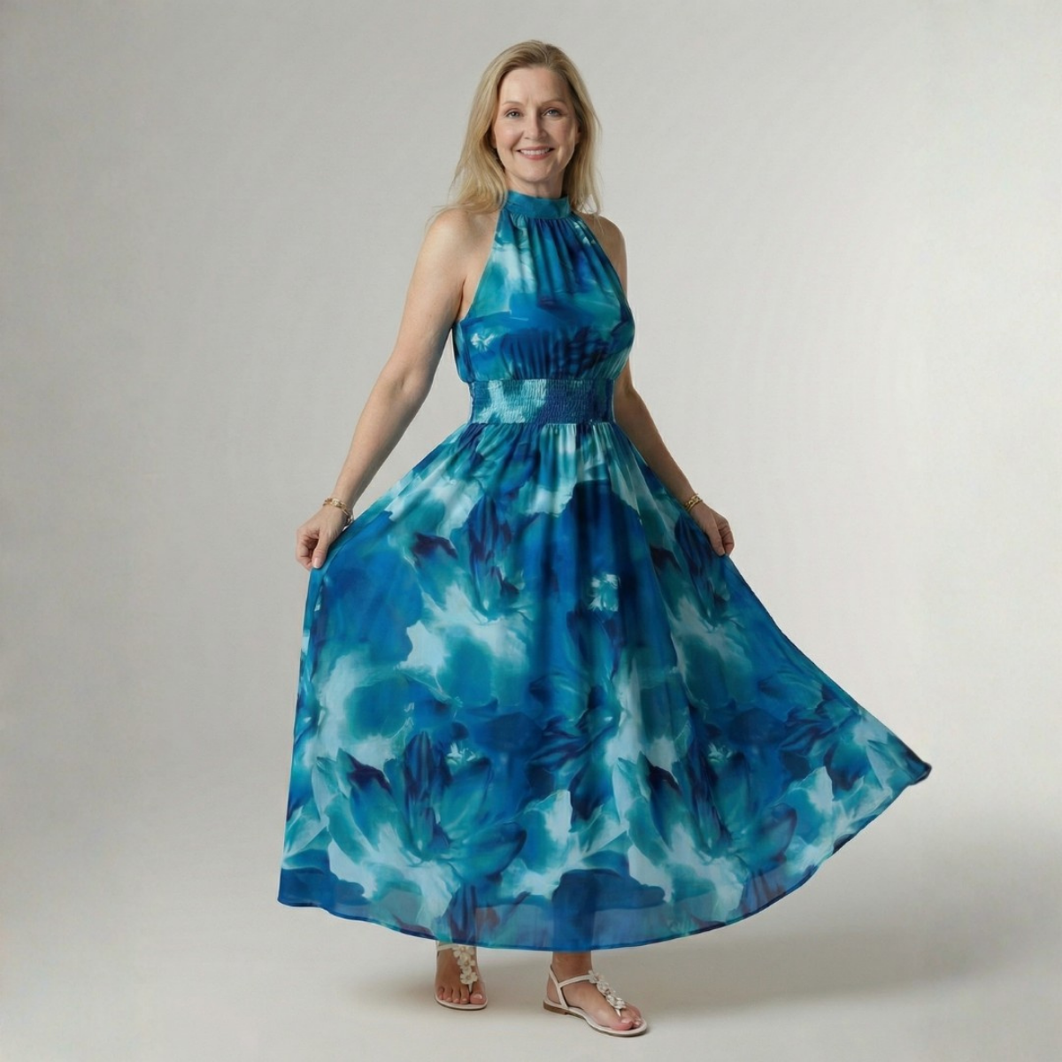 Marta - Vestido Midi com Alças