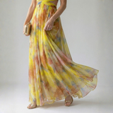 Catarina - Vestido Maxi Suave Envolvente