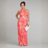 Constança - Vestido Maxi Estampado com Alças