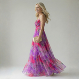 Catarina - Vestido Maxi Suave Envolvente