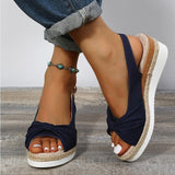 Isabel - Sandálias Peep-Toe Ortopédicas