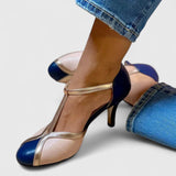 Leonor - Saltos T-Strap de Conforto