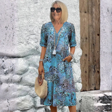 Susana - Vestido Midi Vibrante