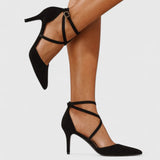 Daniela - Sapatos de Salto Alto com Tiras