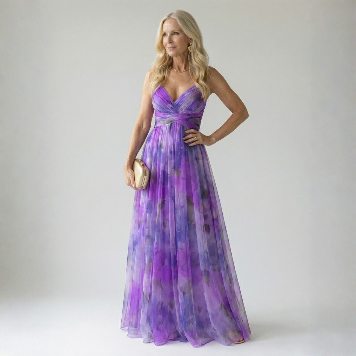 Catarina - Vestido Maxi Suave Envolvente