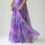 Catarina - Vestido Maxi Suave Envolvente