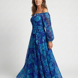 Irene - Vestido Maxi com Ombro à Mostra