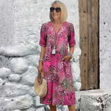 Susana - Vestido Midi Vibrante