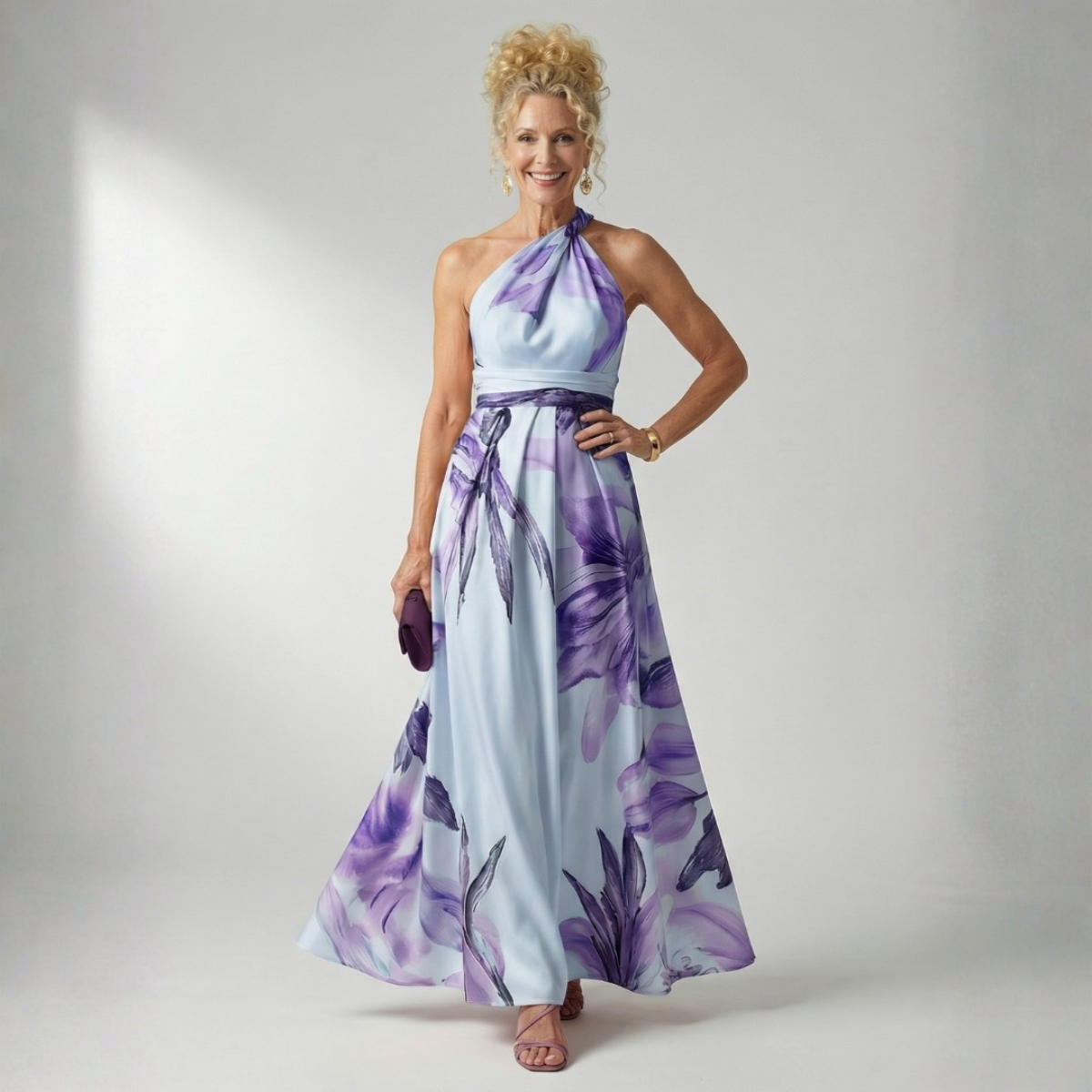Diana - Vestido Maxi Floral Leve