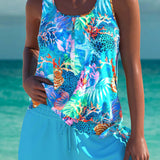 Beatriz - Tankini Elegante com Efeito Barriga Lisa