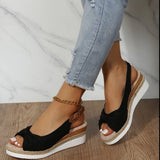 Isabel - Sandálias Peep-Toe Ortopédicas