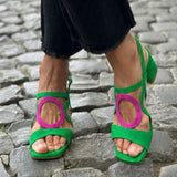 Lara - Sandálias de Verão Vibrantes