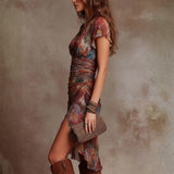 Andreia  - Vestido Midi Boho