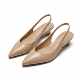 Deolinda - Sapatos de Salto Pontiagudo Confortáveis