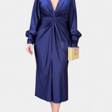 Bodil | Vestido V com Decote em V Atemporal