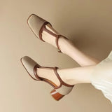 Benedita - Sapatos Ortopédicos de Salto Médio