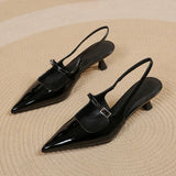 Violeta - Sapatos de Salto Baixo Slingback