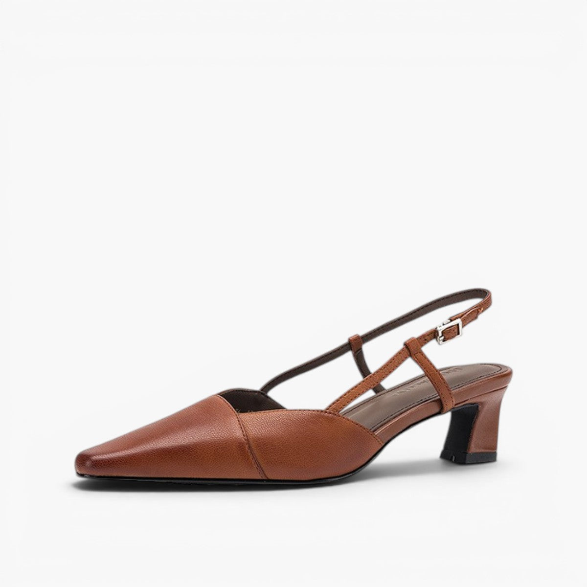 Estela - Sapatos Slingback em Couro