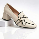 Bruna - Sapatos Mocassins com Salto