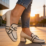 Bruna - Sapatos Mocassins com Salto