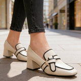 Bruna - Sapatos Mocassins com Salto