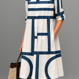 Sofia - Vestido Midi Elegante e Refinada