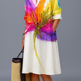 Marta - Vestido Midi Elegante e Refinada