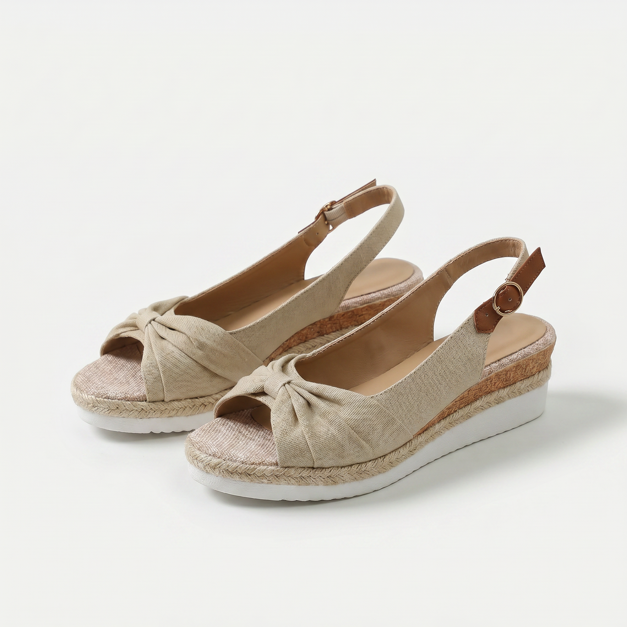 Isabel - Sandálias Peep-Toe Ortopédicas
