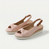 Isabel - Sandálias Peep-Toe Ortopédicas