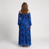 Irene - Vestido Maxi com Ombro à Mostra