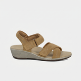 Diana - Sandálias Elegantes em Taupe