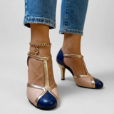Leonor - Saltos T-Strap de Conforto