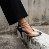 Leonor - Saltos T-Strap de Conforto
