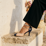 Leonor - Saltos T-Strap de Conforto