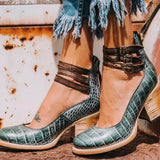 Mariana - Sapatos de Salto com Fivela