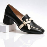 Bruna - Sapatos Mocassins com Salto