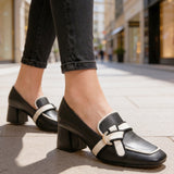 Bruna - Sapatos Mocassins com Salto