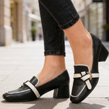 Bruna - Sapatos Mocassins com Salto
