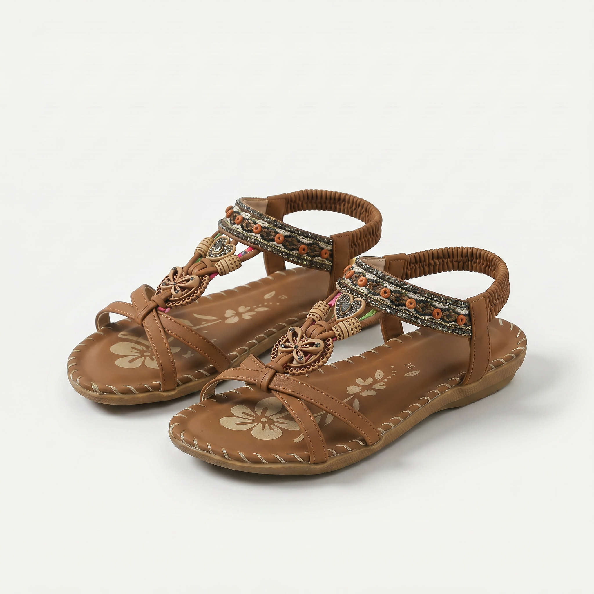 Catarina - Sandálias Ortopédicas Estilo Ibiza