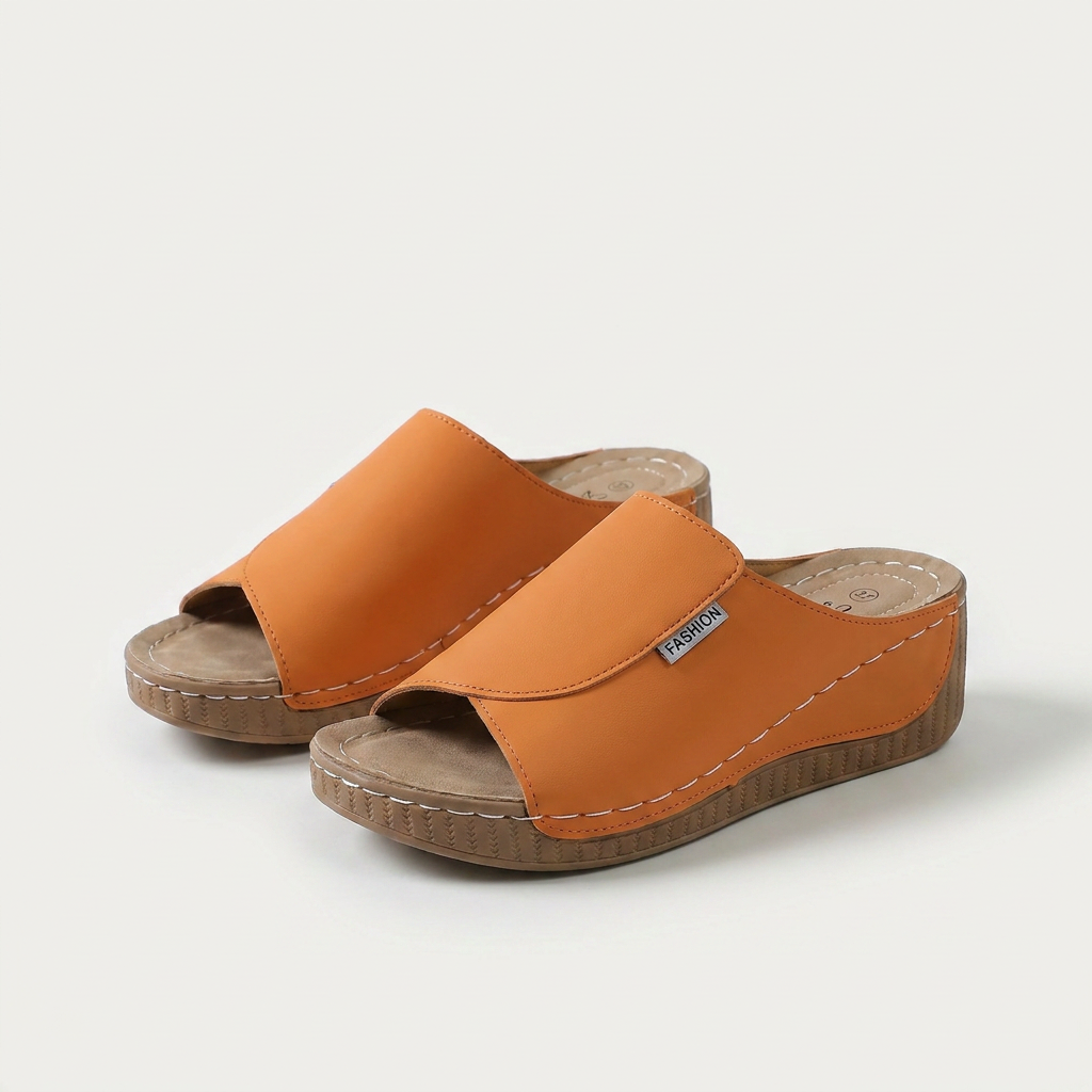 Maria - Pantolette Confortável com Suporte para o Arco