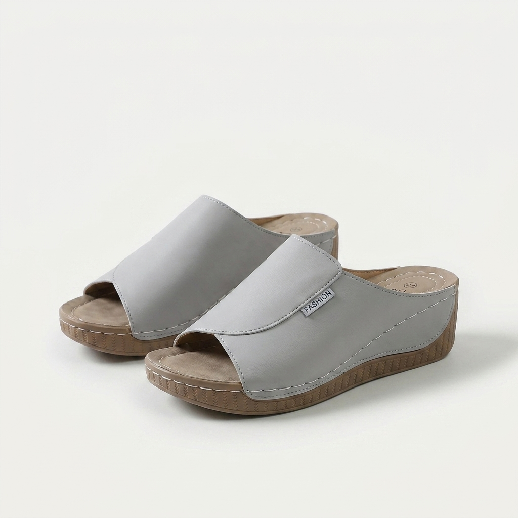 Maria - Pantolette Confortável com Suporte para o Arco