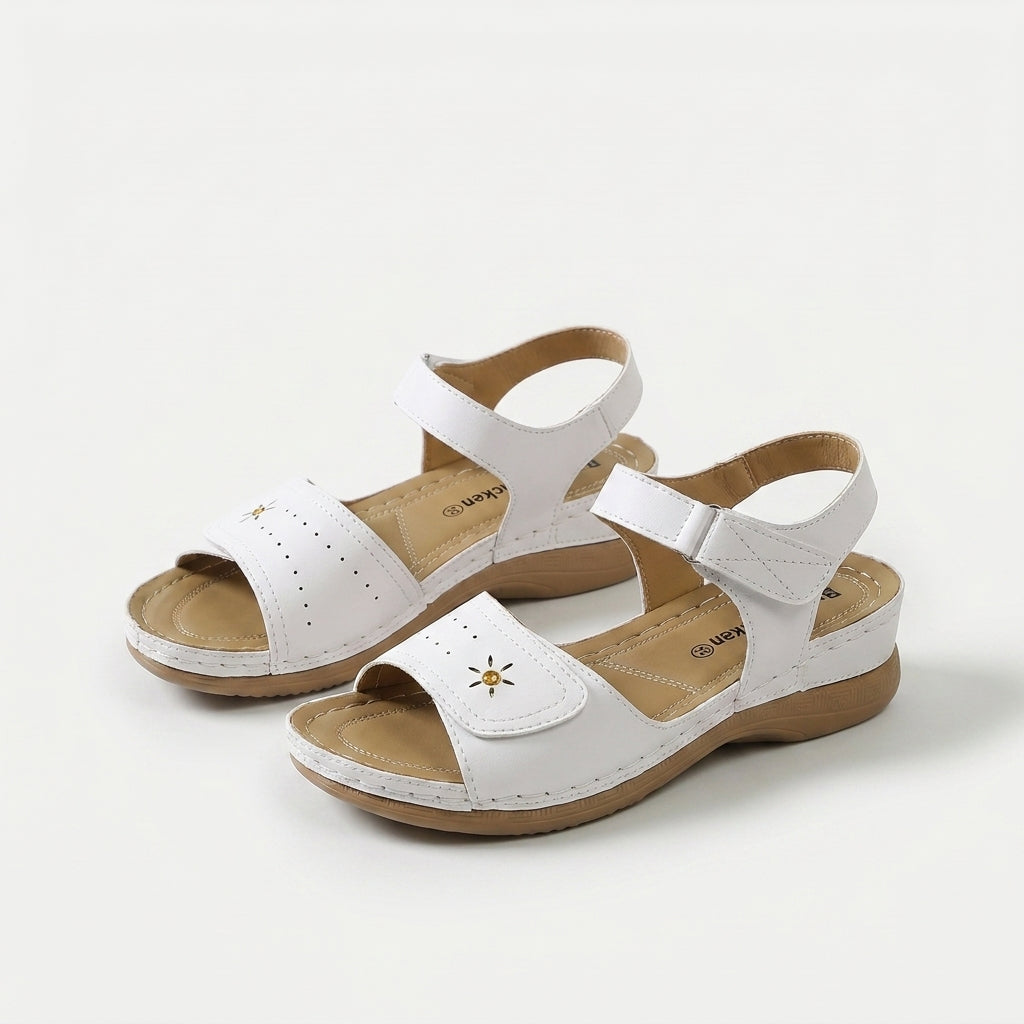 Joana - Sandália de Verão com Fecho de Velcro