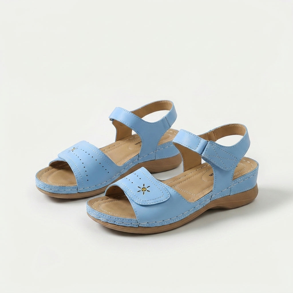 Joana - Sandália de Verão com Fecho de Velcro
