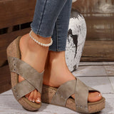 Dulce - Sandálias Wedge Boho