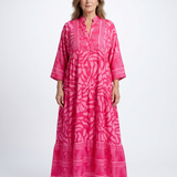 Leonor - Vestido Midi com Frente de Botões