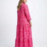 Leonor - Vestido Midi com Frente de Botões