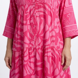 Leonor - Vestido Midi com Frente de Botões